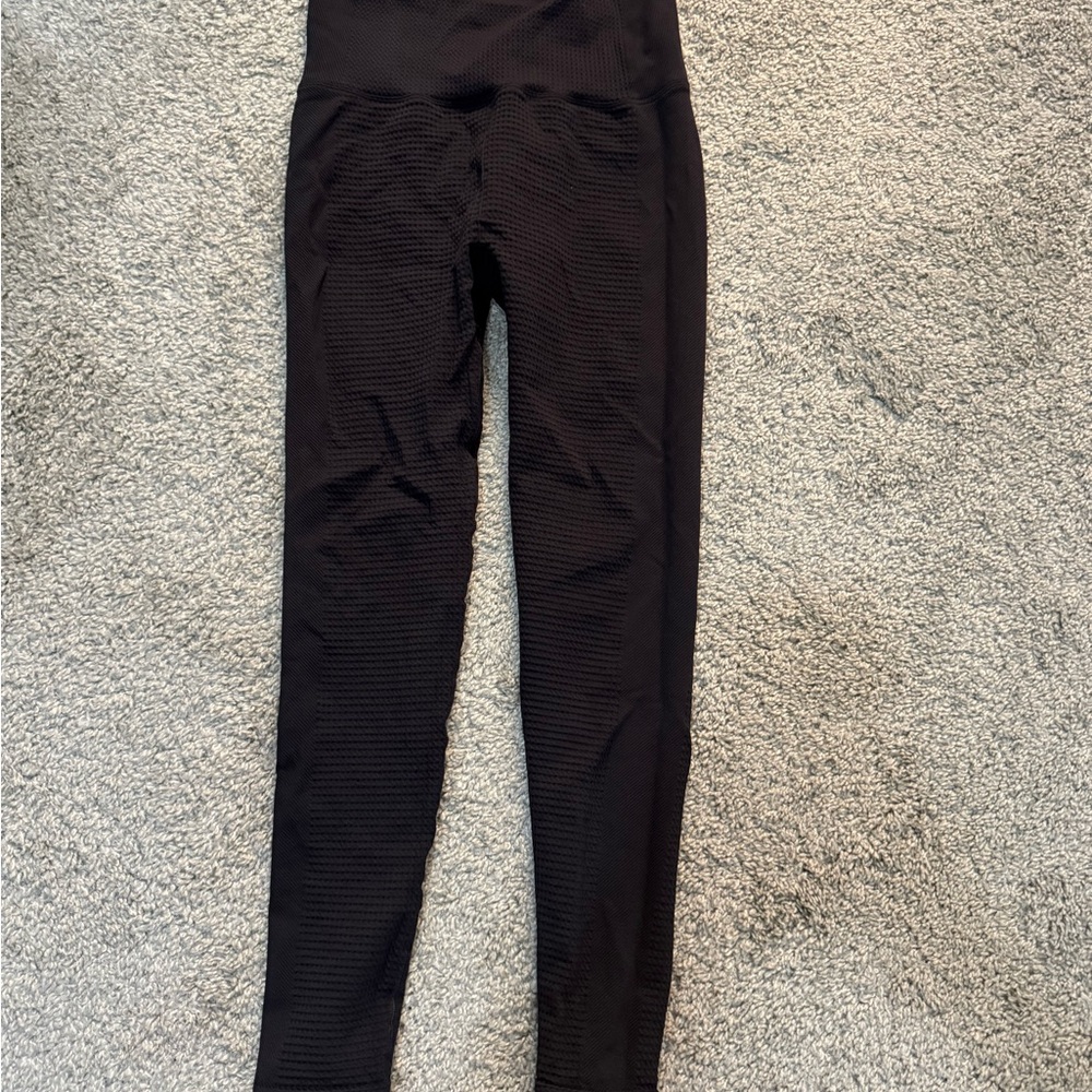 All in Motion Black Textured Leggings